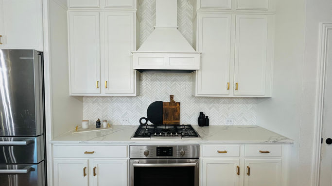 Before & After- Kitchen hood